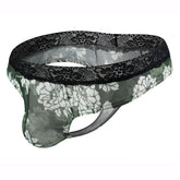 Floral Fantasy Lace Men's Thong